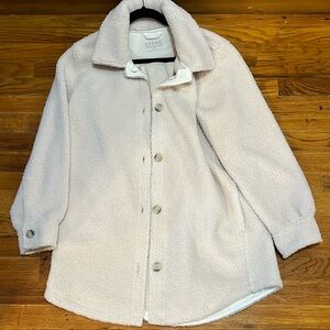 Spanx Luxe Fleece Shirt Jacket